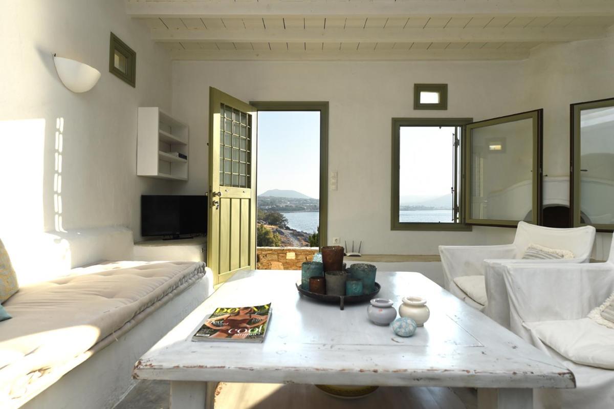 Ochre Dream, Beach Front & Sunset Villa Naousa Kültér fotó