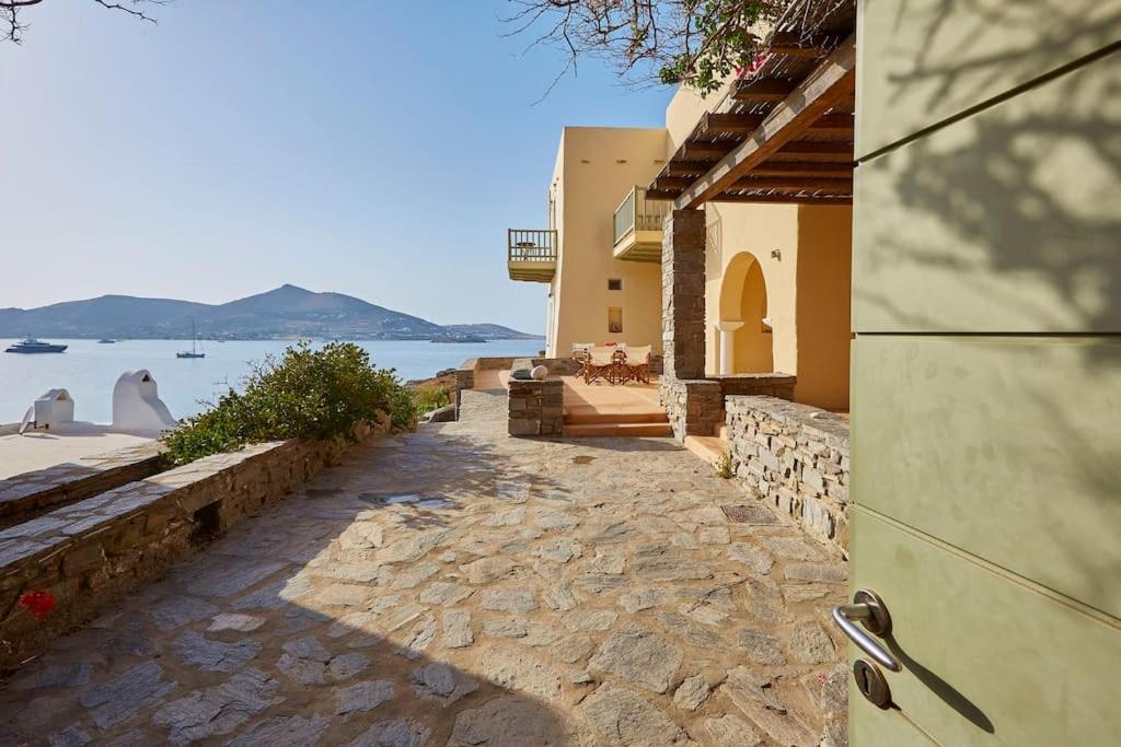 Ochre Dream, Beach Front & Sunset Villa Naousa Kültér fotó