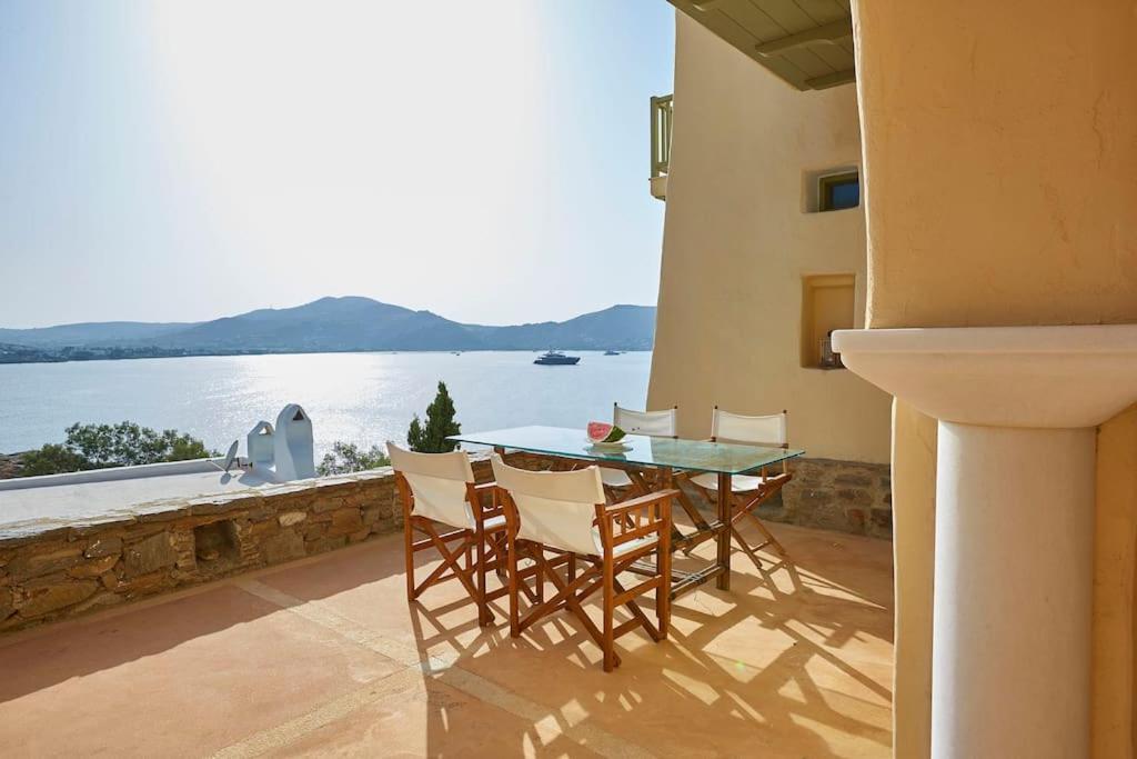 Ochre Dream, Beach Front & Sunset Villa Naousa Kültér fotó