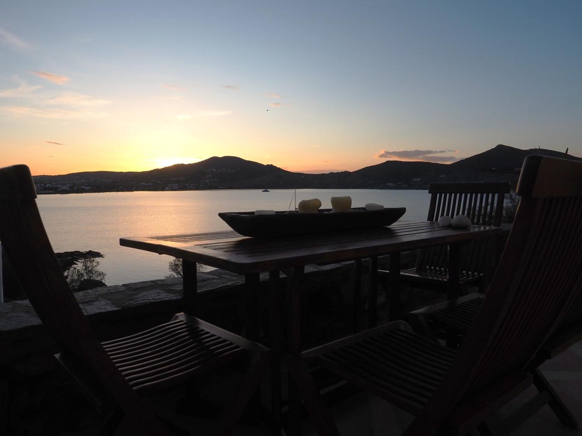 Ochre Dream, Beach Front & Sunset Villa Naousa Kültér fotó