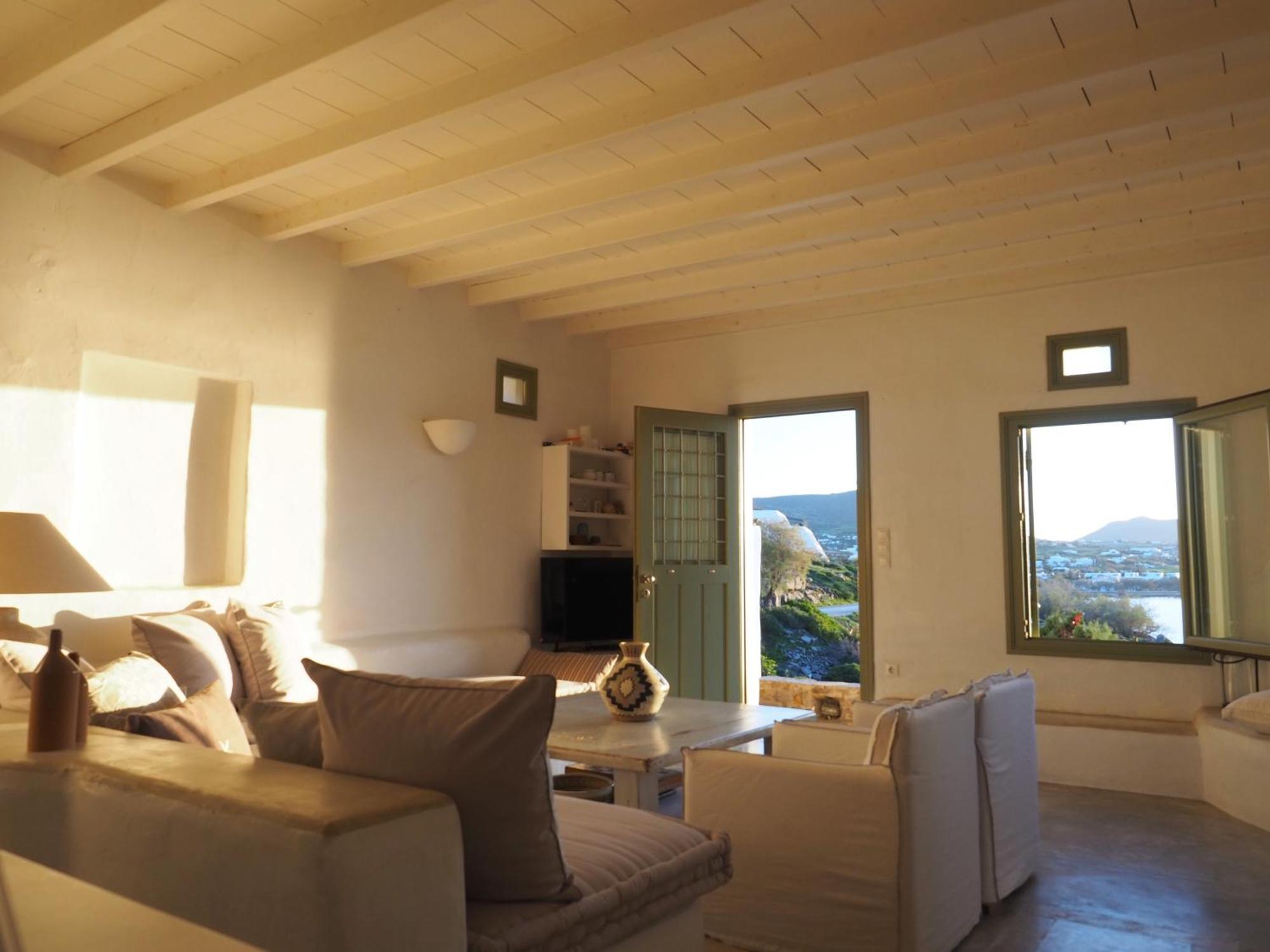 Ochre Dream, Beach Front & Sunset Villa Naousa Kültér fotó